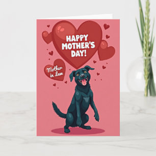 Dog Sweet Mothers Day Card