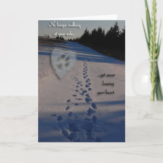 Dog Sympathy Card