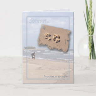Dog Sympathy card