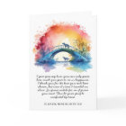 Dog Sympathy Card With Memorial Poem
