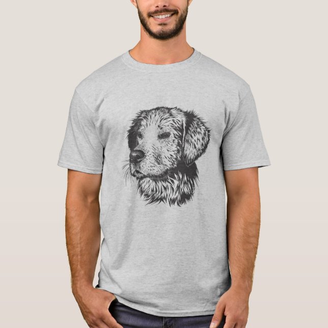 Dog T-Shirt Custom For Human (Front)