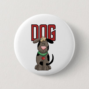 Dog T-shirts and Gifts 6 Cm Round Badge