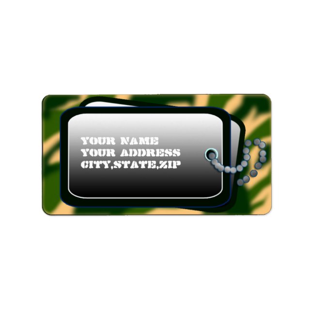 dog tag (Front)