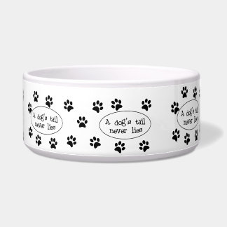 Dog Tail Dog Bowl
