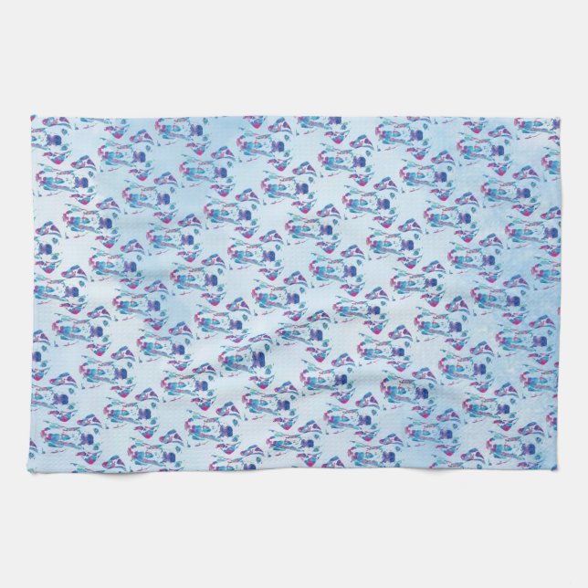 Dog Tea Towel (Horizontal)