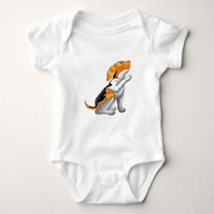 dog telescope baby bodysuit