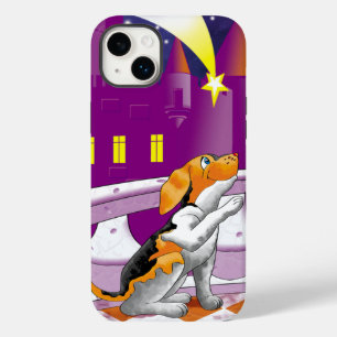 dog telescope Case-Mate iPhone 14 plus case