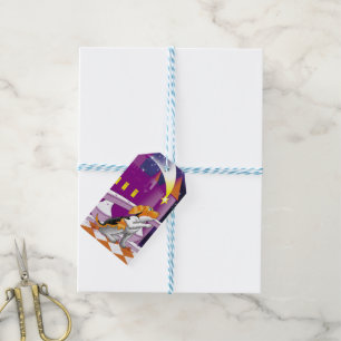 dog telescope gift tags