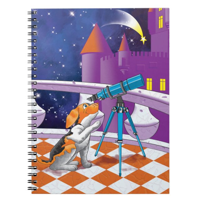 dog telescope notebook (Front)