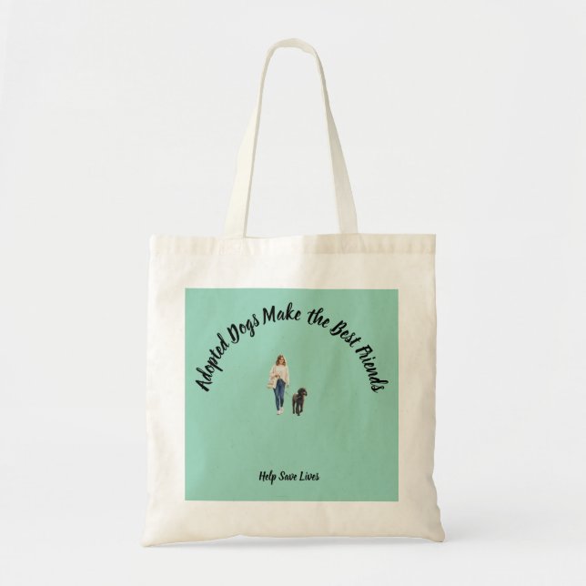 Dog Theme Everyday Tote Bag (Front)