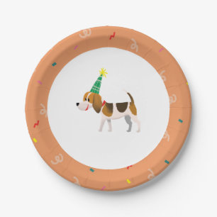 Dog Themed Birthday Party Plates