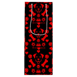 Dog Themed Gift Wine Gift Bag