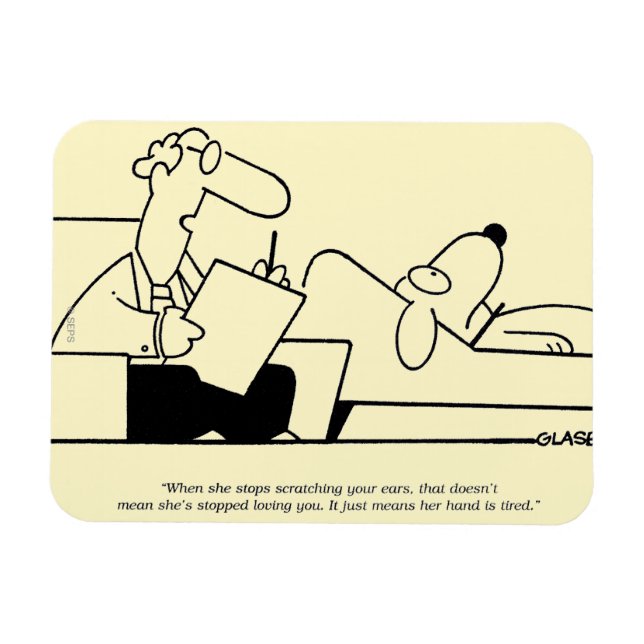 Dog Therapy Magnet (Horizontal)