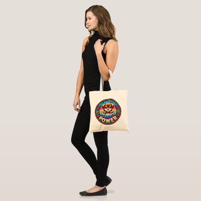 dog tote bag (Front (Model))