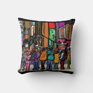 Dog Town City - NEW YORK Cushion