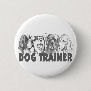Dog Trainer 6 Cm Round Badge