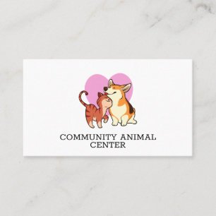 Dog Trainer Animal Centre Pet Lover Business Card