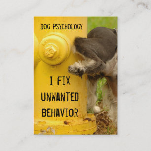 Dog trainer-be unforgettable business card