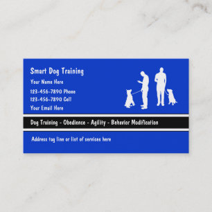Dog Trainer Business Cards