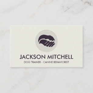 Dog Trainer - Canine Behaviorist Business Card