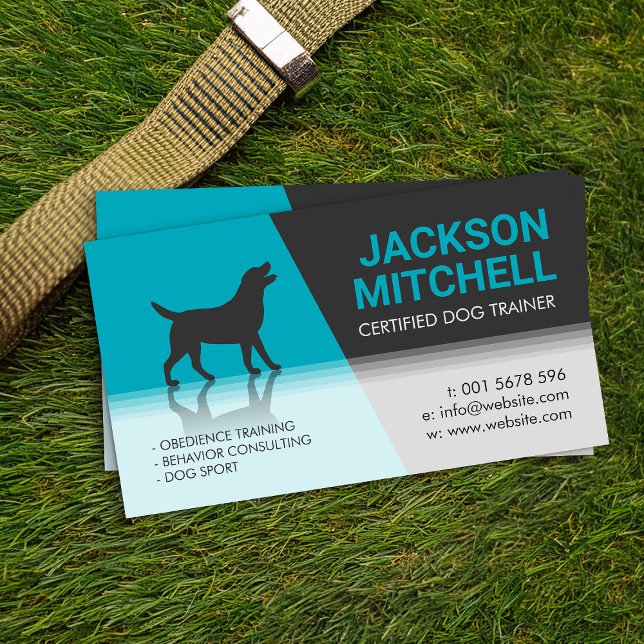 Dog Trainer - Canine Behaviorist  Business Card (Creator Uploaded)