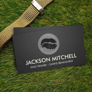 Dog Trainer - Canine Behaviorist  Business Card