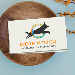 Dog Trainer - Canine Behaviorist Business Card