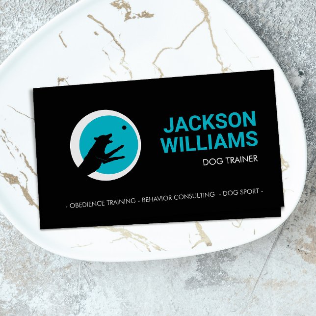 Dog Trainer - Canine Behaviorist  Business Card (Creator Uploaded)