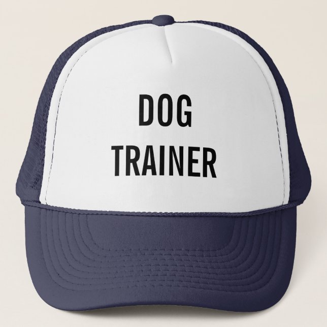 "Dog trainer" hat (Front)