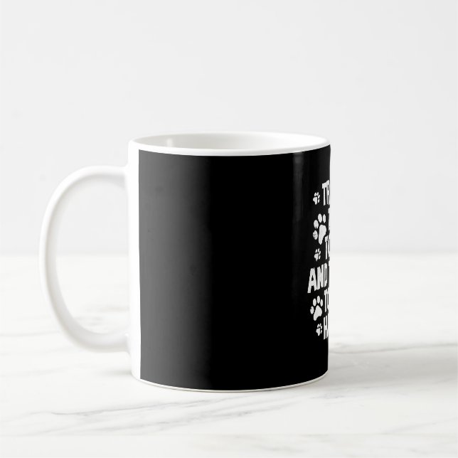 Dog Trainer Quote Coffee Mug (Left)