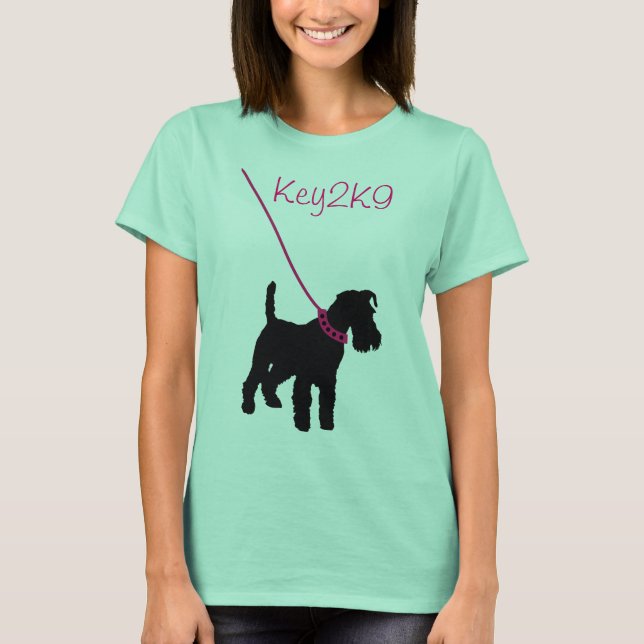 Dog Trainer Shirt Baby Ringer Tee with e-mail (Front)