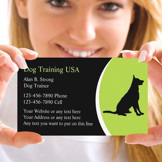 Dog Training Business Cards (Creator Uploaded)