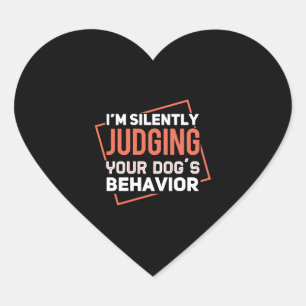 Dog Training Dog s Behaviour Heart Sticker
