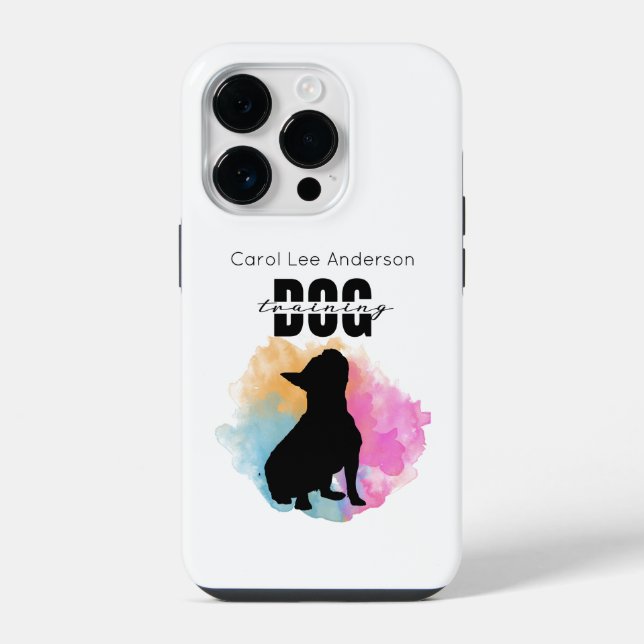 Dog training iPhone case (Back)
