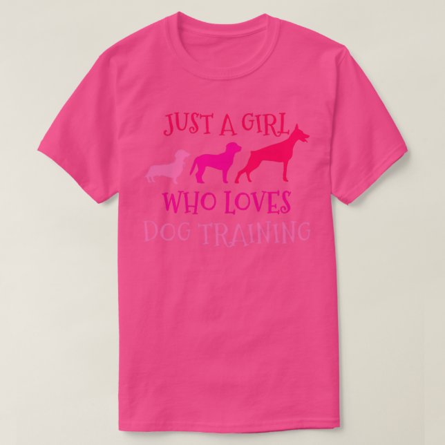 Dog Training T-Shirt (Design Front)