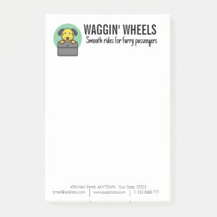 Dog Transport Business Custom  Post-it Notes