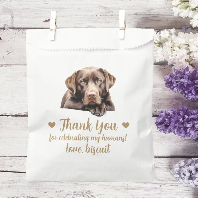 Dog Treat Wedding Favour Bag (Creator Uploaded)