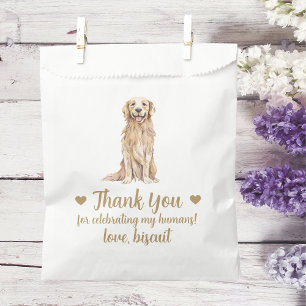 Dog Treat Wedding Favour Bag