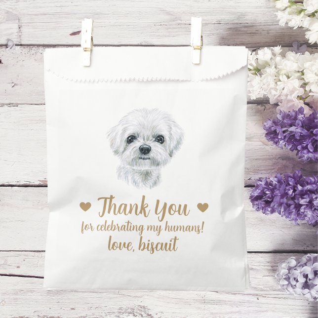 Dog Treat Wedding Favour Bag (Creator Uploaded)
