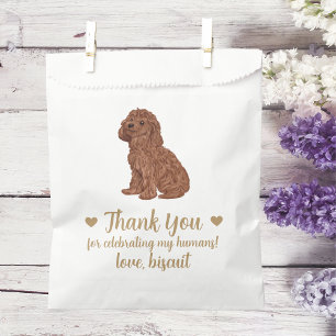 Dog Treat Wedding Favour Bag