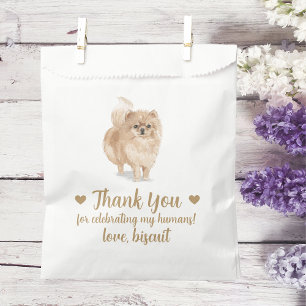 Dog Treat Wedding Favour Bag