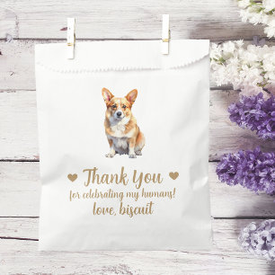 Dog Treat Wedding Favour Bag