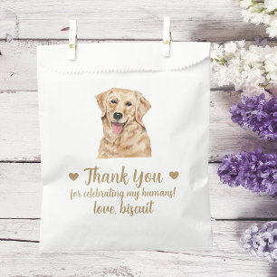 Dog Treat Wedding Favour Bag