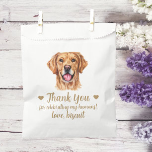 Dog Treat Wedding Favour Bag