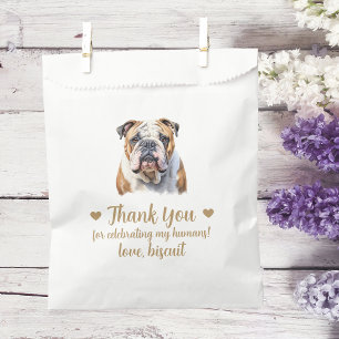Dog Treat Wedding Favour Bag