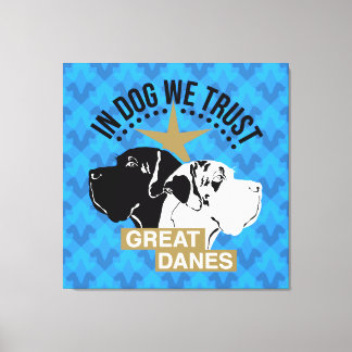 Dog Trust Triptychon Canvas Print
