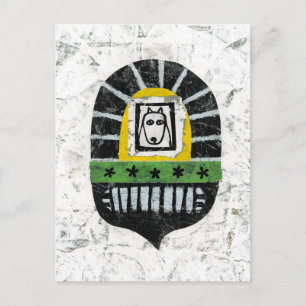 Dog Under The Bridge Postcard