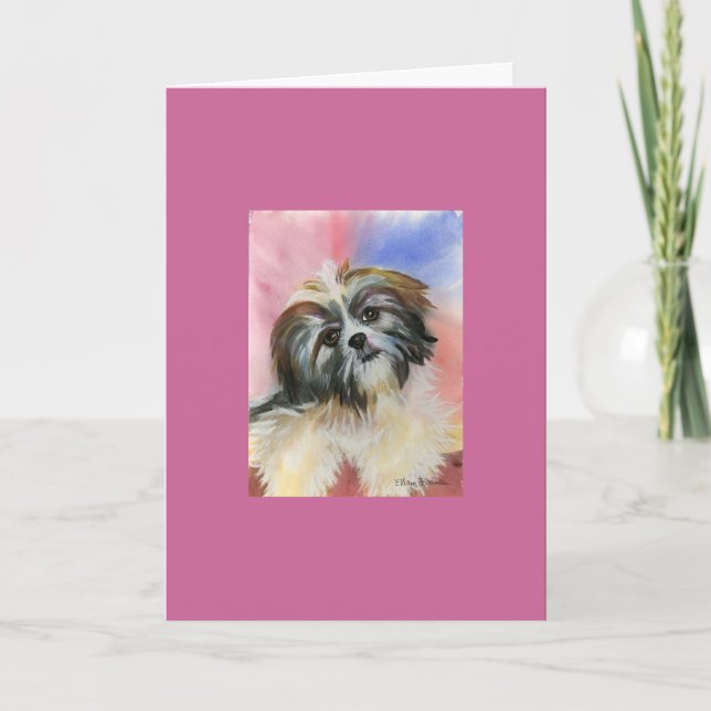 Dog Valentine card (Front)
