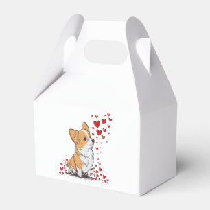 Dog Valentine Cute Corgi Valentine s Day Favour Box