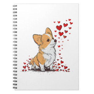 Dog Valentine Cute Corgi Valentine s Day Notebook